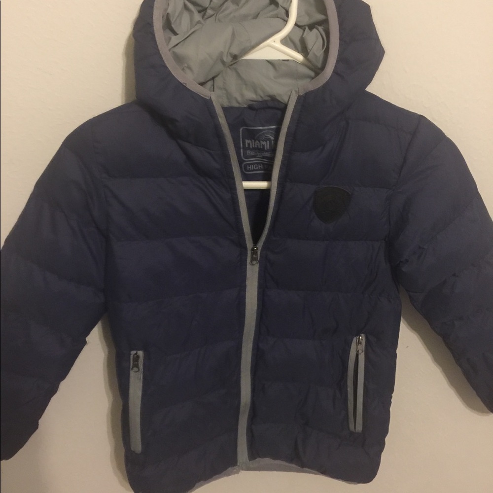Miami Kids boys puffy jacket Size 8